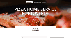 Desktop Screenshot of pizzaportoverde.nl