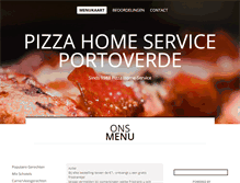 Tablet Screenshot of pizzaportoverde.nl